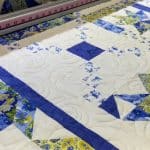 Gina’s “Summer Breeze” quilt - Longarm quilted by Maynard Longarm Quilting