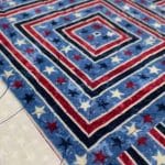 Rosalie’s “QOV” quilt for her hubby - Longarm quilted by Maynard Longarm Quilting
