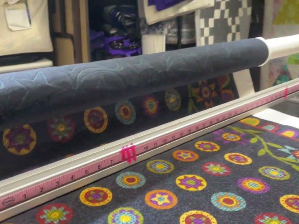 Leslie’s “Circles” quilt - Longarm quilted by Maynard Longarm Quilting