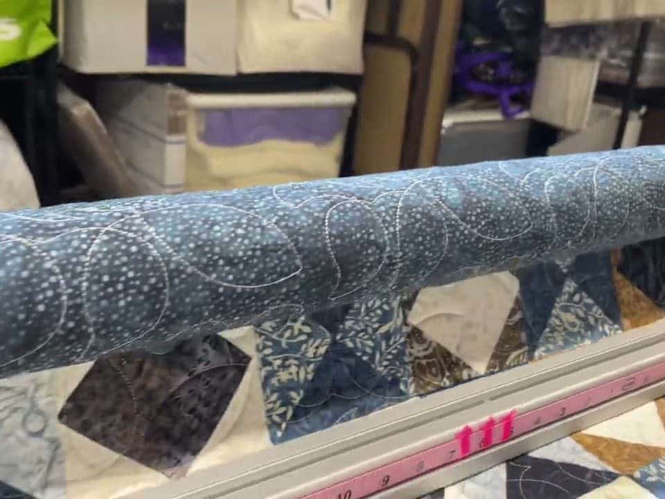 Barb’s “Scrappy Craftsy” quilt - Longarm quilted by Maynard Longarm Quilting