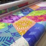 Kate’s “Nebula” quilt - Longarm quilted by Maynard Longarm Quilting
