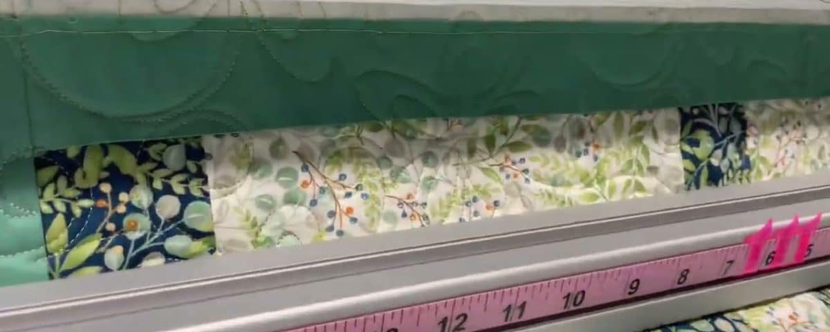 Liz’s “Green Pathways” Quilt - Longarm quilted by Maynard Longarm Quilting