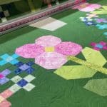 Beth’s “Isabell’s Garden” quilt - Longarm quilted by Maynard Longarm Quilting