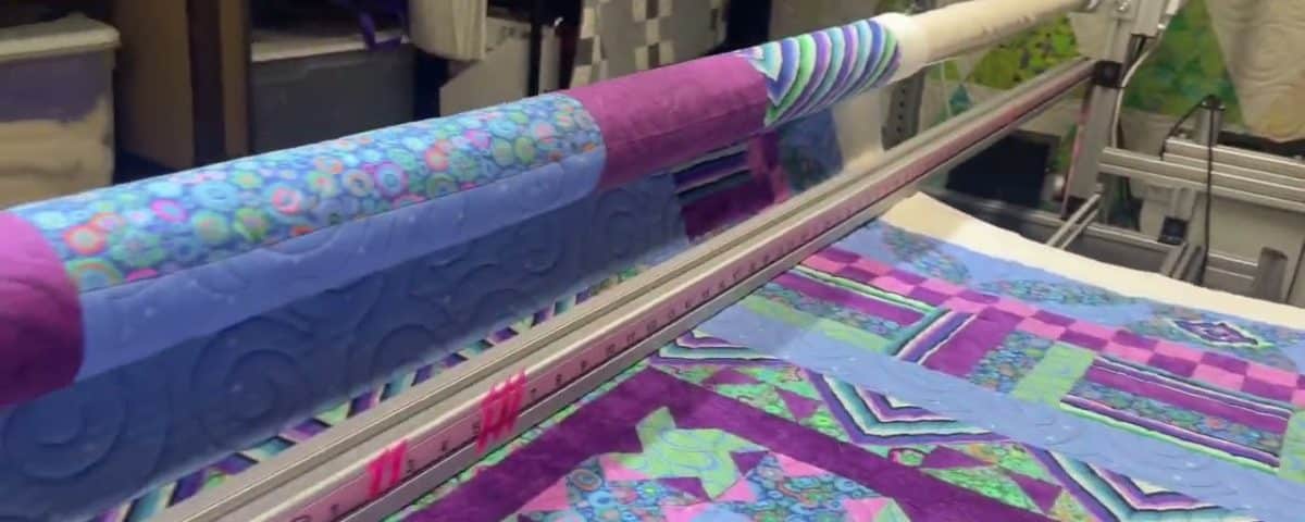 Kathy’s “Round Robin” quilt - Longarm quilted by Maynard Longarm Quilting