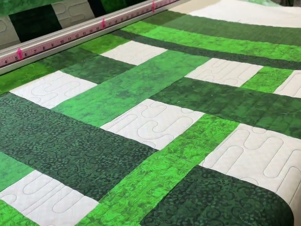 Carol B’s “Celtic” quilt - Longarm quilted by Maynard Longarm Quilting