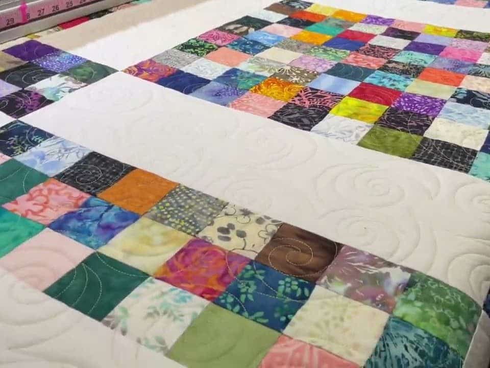 Hope’s “2 1/2” Marvin” quilt - Longarm quilted by Maynard Longarm Quilting
