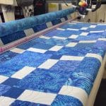 Carol B’s “Wedding” quilt - Longarm quilted by Maynard Longarm Quilting