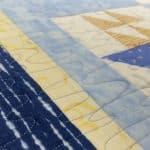Justine’s “Sailboat” quilt - Longarm quilted by Maynard Longarm Quilting