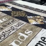 Sally’s “Love My Dog” quilt - Longarm quilted by Maynard Longarm Quilting