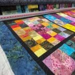 Kay’s “Puzzler” quilt - Longarm quilted by Maynard Longarm Quilting