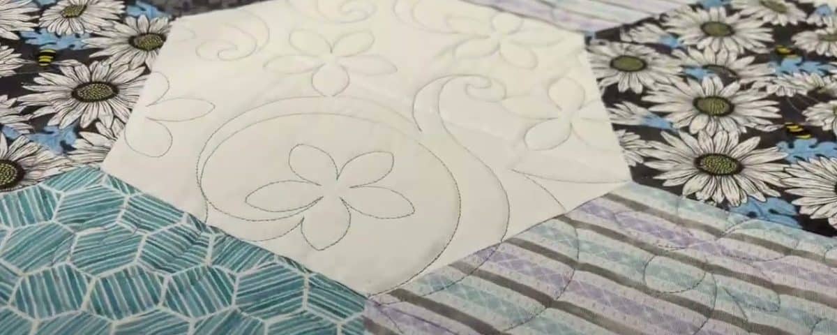 Barb’s “HEXY” quilt - Longarm quilted by Maynard Longarm Quilting