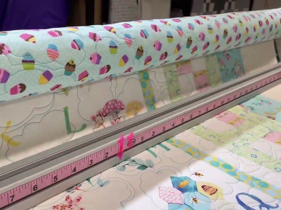 Cathy’s “A to Z” quilt - Longarm quilted by Maynard Longarm Quilting