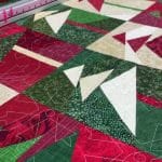 Leslie’s “Wonky Trees” quilt - Longarm quilted by Maynard Longarm Quilting