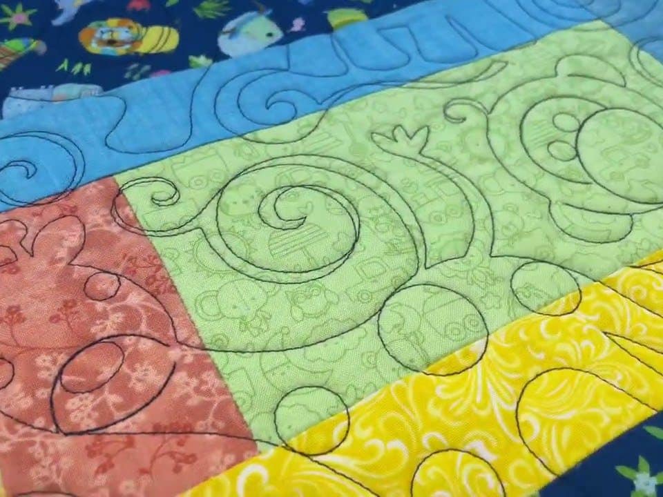 Lois’ “Baby Quilts” - Longarm quilted by Maynard Longarm Quilting