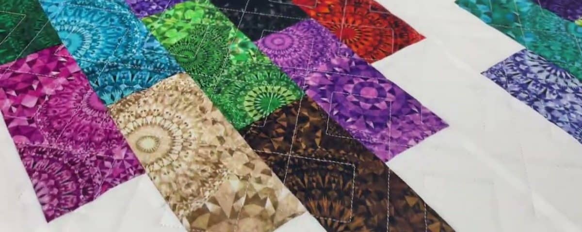 Hope’s “Stepping Stones” quilt - Longarm quilted by Maynard Longarm Quilting