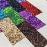 Hope’s “Stepping Stones” quilt - Longarm quilted by Maynard Longarm Quilting