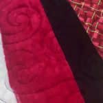 Cathie’s “Double Slice Christmas” quilt - Longarm quilted by Maynard Longarm Quilting