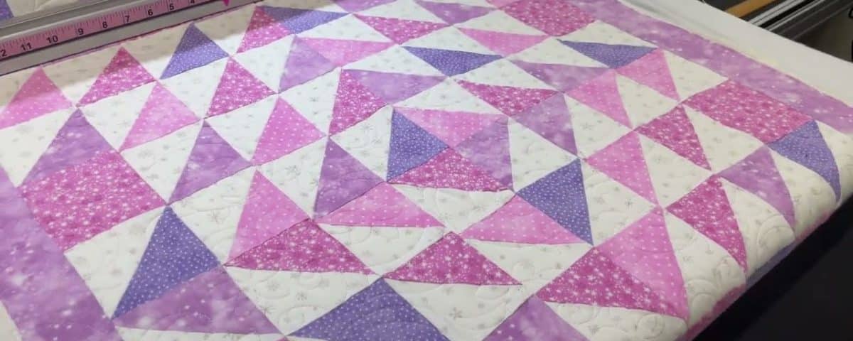 Joann’s “Baby” quilt - Longarm quilted by Maynard Longarm Quilting