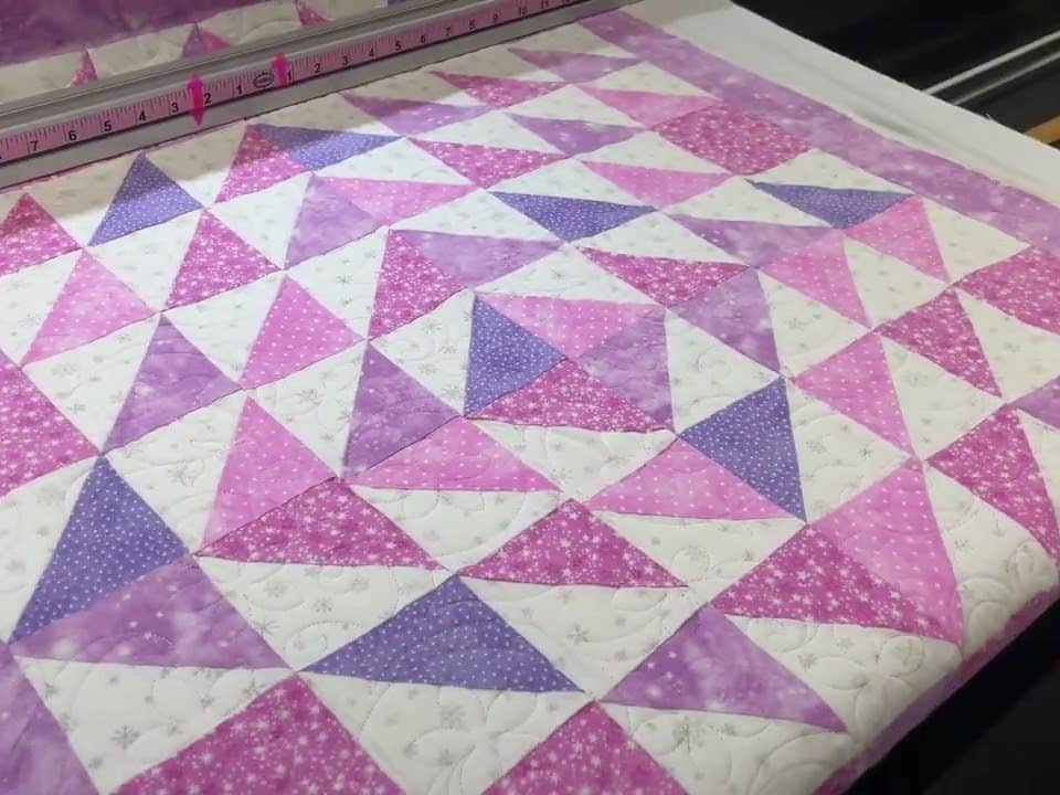 Joann’s “Baby” quilt - Longarm quilted by Maynard Longarm Quilting