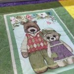 Lois’s “Bear Family” quilt - Longarm quilted by Maynard Longarm Quilting