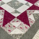 Leslie’s “8-month BOM” quilt - Longarm quilted by Maynard Longarm Quilting