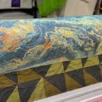 Justine’s “Feathered Stars” quilt - Longarm quilted by Maynard Longarm Quilting