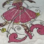 Gloria’s “Ballerina” quilt - Longarm quilted by Maynard Longarm Quilting