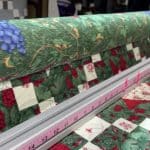 Maureen’s “Irish Chain & Stars” quilt - Longarm quilted by Maynard Longarm Quilting