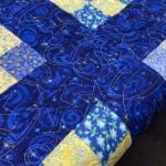 Margie’s “Comfort Stars” quilt - Longarm quilted by Maynard Longarm Quilting