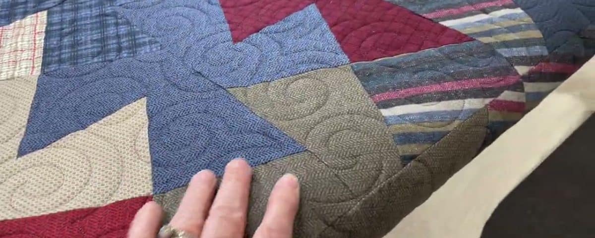 Deborah’s “Twisted Squares” quilt - Longarm quilted by Maynard Longarm Quilting