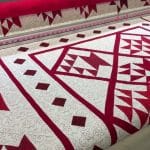 Carol B’s “Red Baskets” quilt - Longarm quilted by Maynard Longarm Quilting