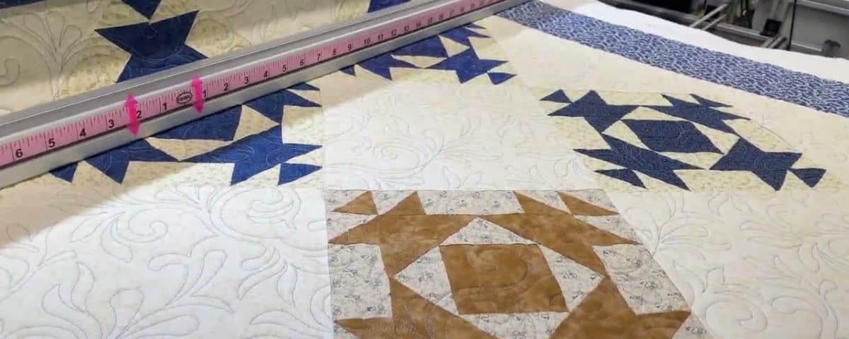 Carol B’s “Venetian” quilt - Longarm quilted by Maynard Longarm Quilting