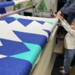 Barb’s “Boho” quilt - Longarm quilted by Maynard Longarm Quilting